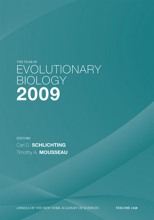 The Year in Evolutionary Biology 2009, Volume 1168 (1573317543) cover image