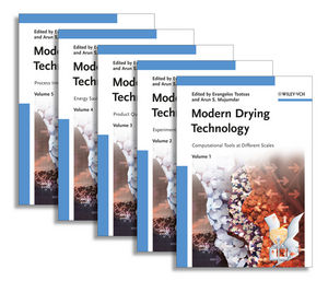 Modern Drying Technology, 5 Volume Set (3527315543) cover image