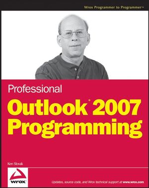 Professional Outlook 2007 Programming (0470049944) cover image