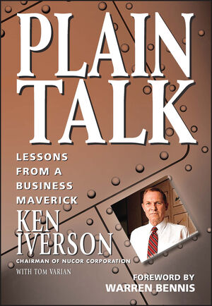Plain Talk: Lessons from a Business Maverick (0471155144) cover image