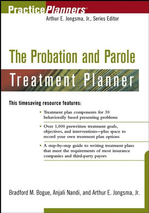 The Probation and Parole Treatment Planner (0471202444) cover image