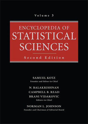 Encyclopedia of Statistical Sciences, Volume 3, 2nd Edition (0471743844) cover image