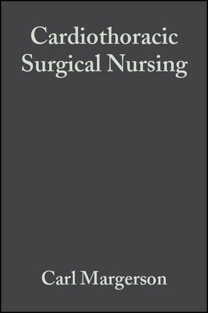 Cardiothoracic Surgical Nursing: Current Trends in Adult Care (0632059044) cover image