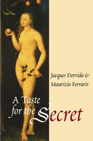 A Taste for the Secret (0745623344) cover image