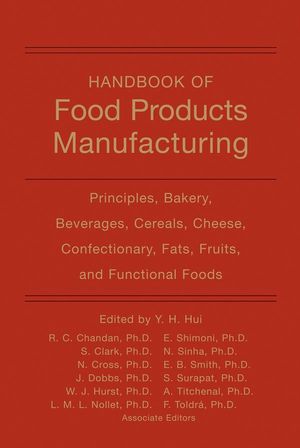 Handbook of Food Products Manufacturing (0470113545) cover image