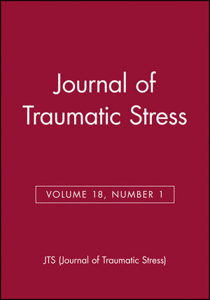 Journal of Traumatic Stress, Volume 18, Number 1 (0471754145) cover image