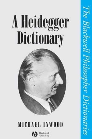 A Heidegger Dictionary (0631190945) cover image