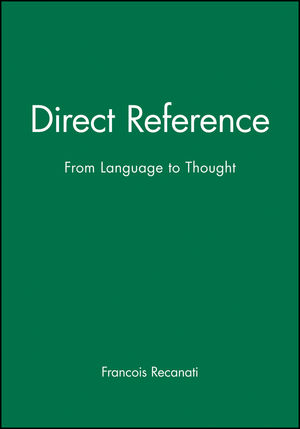Direct Reference: From Language to Thought (0631206345) cover image