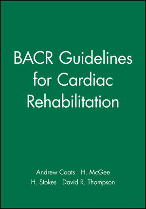 BACR Guidelines for Cardiac Rehabilitation (0632039345) cover image