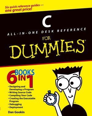 C All-in-One Desk Reference For Dummies (1118054245) cover image