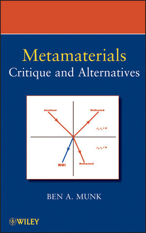 Metamaterials: Critique and Alternatives (0470377046) cover image