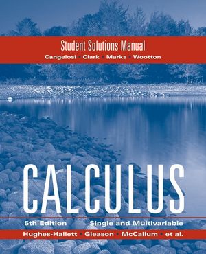 calculus concepts student solutions manual