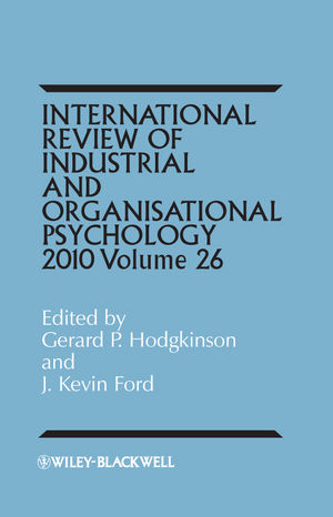 International Review of Industrial and Organizational Psychology 2011, Volume 26 (0470971746) cover image