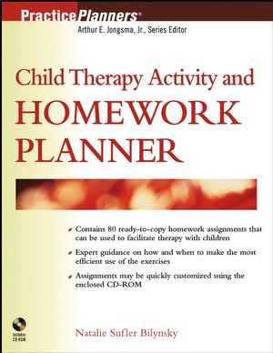 Child Therapy Activity and Homework Planner (0471256846) cover image