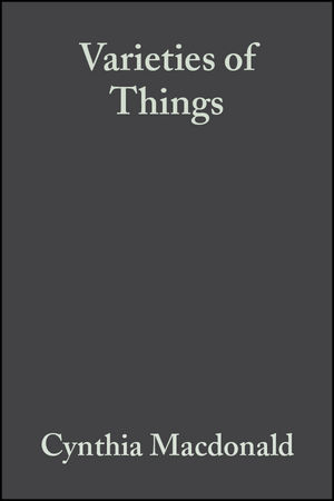 Varieties of Things: Foundations of Contemporary Metaphysics (1405154446) cover image