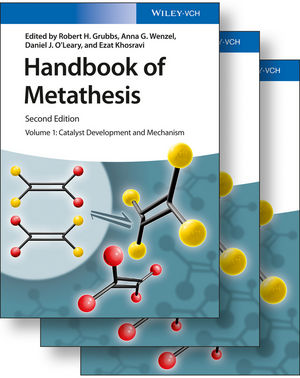 Handbook of Metathesis, 3 Volume Set, 2nd Edition (3527334246) cover image