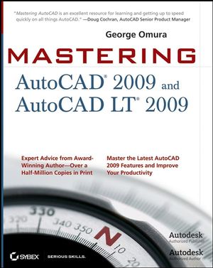 Mastering AutoCAD 2009 and AutoCAD LT 2009 (0470287047) cover image