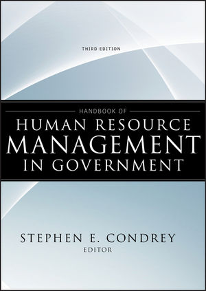 Handbook of Human Resource Management in Government, 3rd Edition (0470484047) cover image