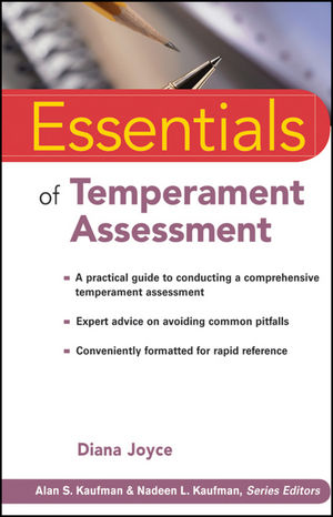 Essentials of Temperament Assessment (0470594047) cover image