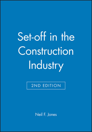 Set-off in the Construction Industry, 2nd Edition (0632048247) cover image