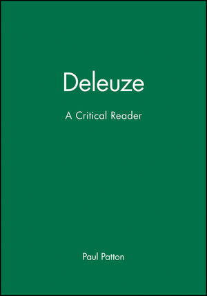 Deleuze: A Critical Reader (1557865647) cover image