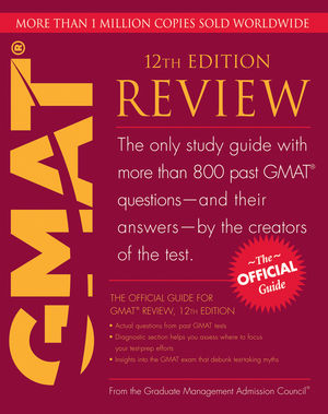 The Official Guide for GMAT Review, 12th Edition (0470449748) cover image