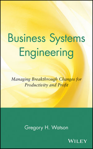 Business Systems Engineering: Managing Breakthrough Changes for Productivity and Profit (0471018848) cover image