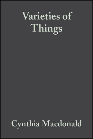 Varieties of Things: Foundations of Contemporary Metaphysics (0631186948) cover image