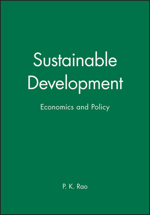 Sustainable Development: Economics and Policy (0631209948) cover image