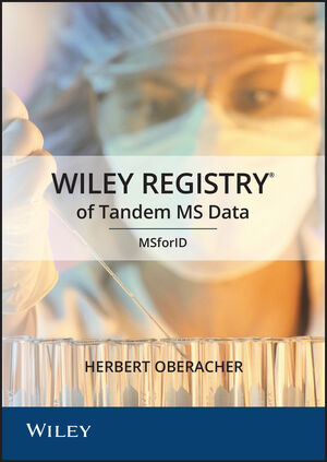 Wiley Registry of Tandem Mass Spectral Data, MS for ID (1118037448) cover image