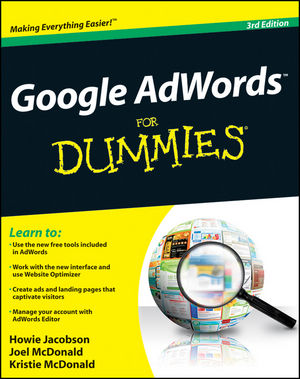 Google AdWords For Dummies, 3rd Edition (1118230248) cover image Google AdWords For Dummies, 3rd Edition (1118230248) cover image