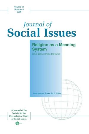 Religion as a Meaning System (1405152648) cover image