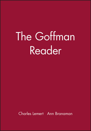 The Goffman Reader (1557868948) cover image