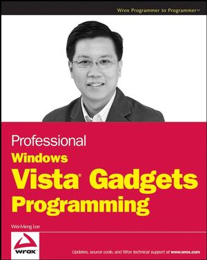 Professional Windows Vista Gadgets Programming (0470277149) cover image