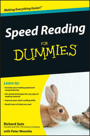 Speed Reading For Dummies (0470457449) cover image