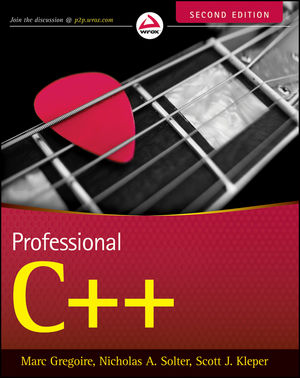 Professional C++, 2nd Edition (0470932449) cover image