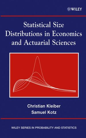 Statistical Size Distributions in Economics and Actuarial Sciences (0471150649) cover image