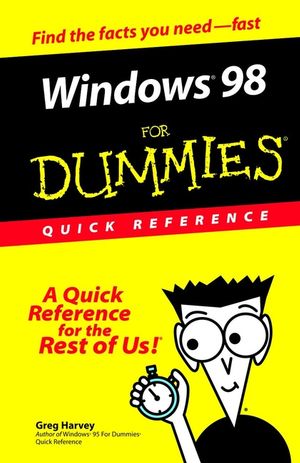 Windows 98 For Dummies: Quick Reference (0764502549) cover image
