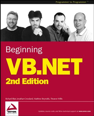 Beginning VB.NET, 2nd Edition (0764543849) cover image