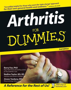 Arthritis For Dummies, 2nd Edition (0764570749) cover image