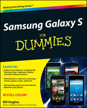 Samsung Galaxy S For Dummies (1118075749) cover image Samsung Galaxy S For Dummies (1118075749) cover image