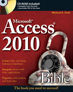 Access 2010 Bible (047047534X) cover image