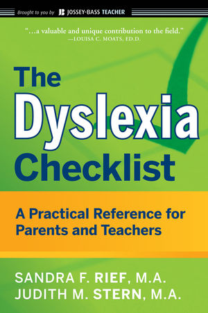 The Dyslexia Checklist: A Practical Reference for Parents and Teachers (047054984X) cover image