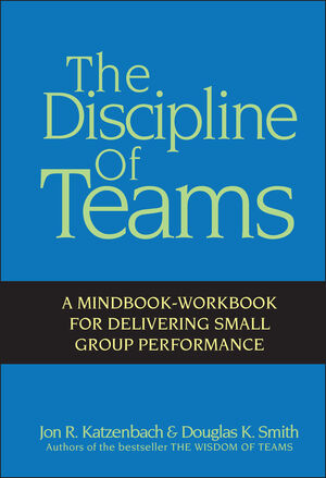 The Discipline of Teams: A Mindbook-Workbook for Delivering Small Group Performance (047138254X) cover image