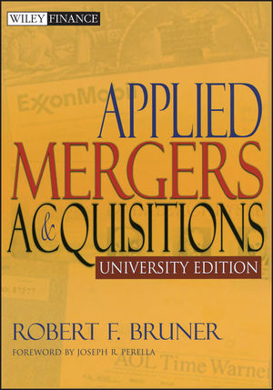 Applied Mergers and Acquisitions, University Edition (047139534X) cover image