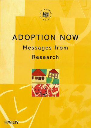 Adoption Now: Messages from Research (047185204X) cover image