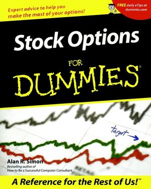 Stock Options For Dummies (076455364X) cover image