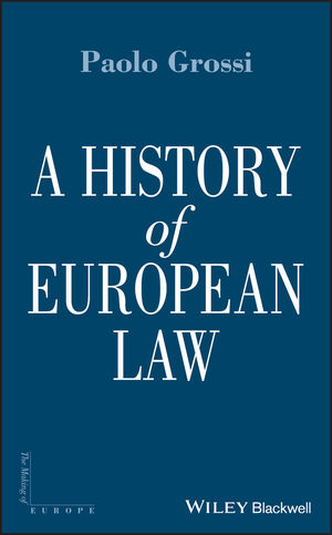 A History of European Law (140515294X) cover image