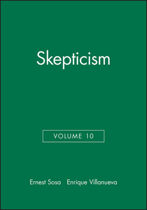 Skepticism, Volume 10 (0631222650) cover image