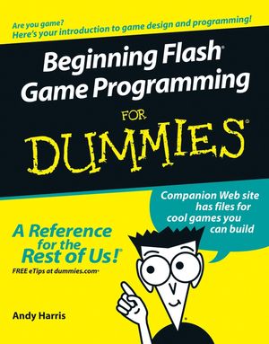 Beginning Flash Game Programming For Dummies (1118085450) cover image